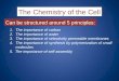 Cell Biology (Bio 108) - The Chemistry of the Cell
