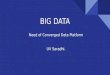 Big Data - Need of Converged Data Platform