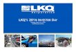 Lkq 2016 investor day presentation