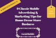 9 classic mobile advertising & marketing tips for home decor store business