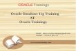 oracle database 11g | oracle database 11g training - oracle trainings