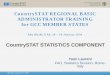 "CountrySTAT REGIONAL BASIC ADMINISTRATOR TRAINING for GCC MEMBER STATES/ CountrySTAT STATISTICS COMPONENT"
