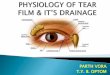 Physiology of tear film  it’s drainage