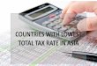 Tax Rates In Asia