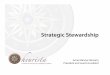 Strategic Stewardship