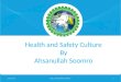 Health and safety culture