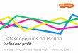Datascope runs on python