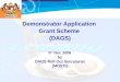 Demonstrator Application Grant Scheme, Malaysia