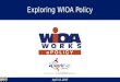 Exploring WIOA Policy