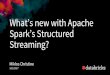 What's new with Apache Spark's Structured Streaming?