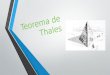 Teorema de thales power point