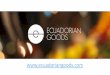 Ecuadorian Goods - Products