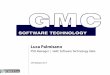 Technology Up Date Luca Palmisano GMC