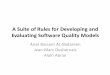 A suite of rules for developing and evaluating software quality models   jean-marc desharnais