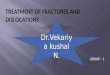 Treatment of fractures and dislocations