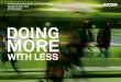 Doing more with less - LBI