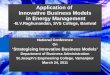 Application of innovative business models in energy management b.v..raghunandan