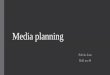 Media planning (imc)