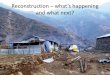 Reconstruction in Nepal - priorities and impressions - March 2017