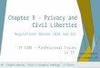 Privacy and Civil Liberties