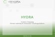 Hydra AML - Game changing AML platform - Pitch - November 2016