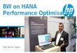 BW on HANA optimisation answers