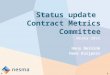 Software metrics in contracts