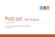 Podcast nas Línguas