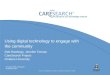 Using digital technology to engage with the community', by Deb Rawlings and Dr Jennifer Tieman, CareSearch