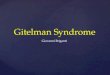 Gitelman Syndrome