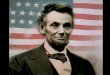 Lincoln's actions ppt