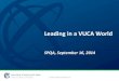 Leading in a vuca world terrell