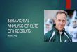 Vogt, Nicholas - Behavioral Analysis of Elite CFB Recruits