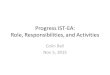 Progress IST-EA: Role, Responsibilities, and Activities