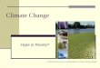 Climate change - environmental systems and change