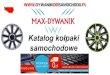 Kołpaki samochodowe katalog MAX-DYWANIK