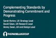 Complementing Standards by Demonstrating Commitment and Progress—W4A 2015