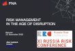 Risk Management in the Age of Disruption