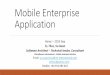 Mobile Enterprise Application vision