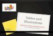 Tables and illustrations (1)
