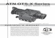 Instruction Manual ATN OTS-X Series Thermal Imaging Viewers | Optics Trade
