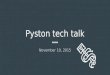 Pyston talk 11-10-15