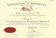IEM Certificate