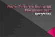 Pegler Yorkshire Placement Presentation