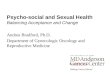Psycho-Social and Sexual Health: Balancing Acceptance and Change