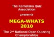 Mega whats 2010 answer key final