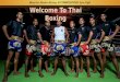 Muay Thai In Phuket | The Best Thai Boxing