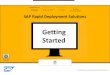 RDS How to Get Started © 2015 SAP SE or an SAP affiliate company. All rights reserved