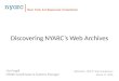Discovering NYARC's Web Archives