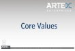 Artex Core Values